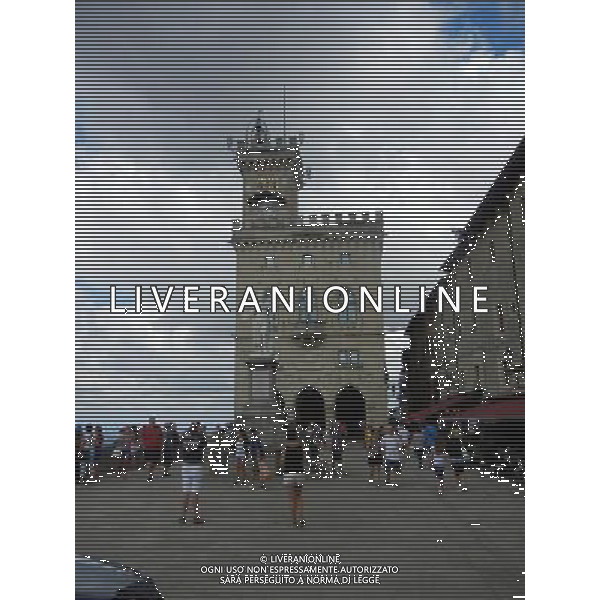 SAN MARINO NELLA FOTO PANORAMICHE DI SAN MARINO PALAZZO DEL GOVERNO AG ALDO LIVERANI SAS