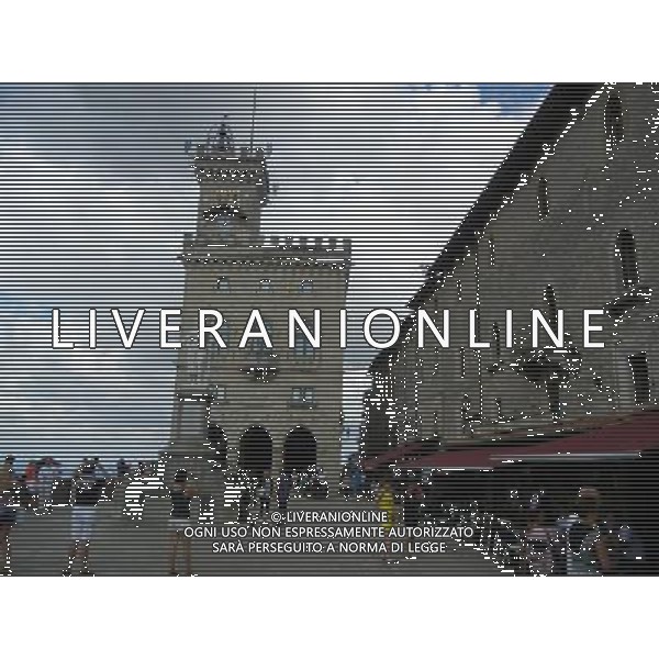 SAN MARINO NELLA FOTO PANORAMICHE DI SAN MARINO PALAZZO DEL GOVERNO AG ALDO LIVERANI SAS