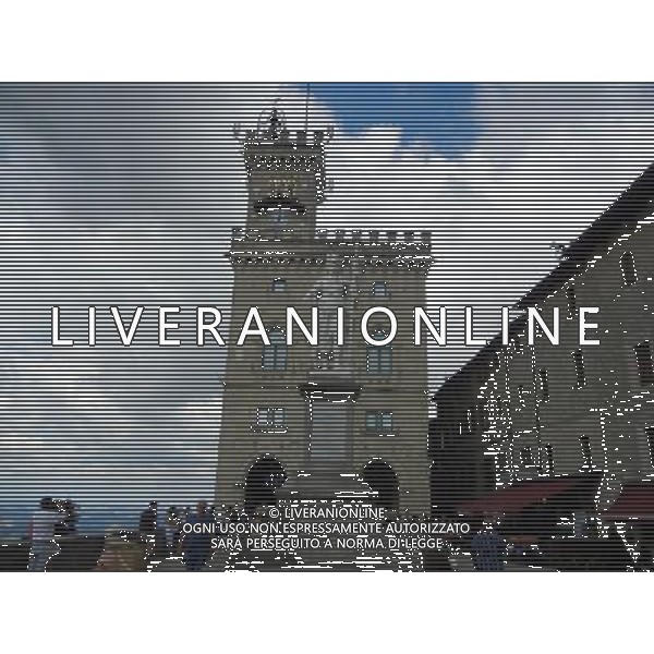 SAN MARINO NELLA FOTO PANORAMICHE DI SAN MARINO PALAZZO DEL GOVERNO AG ALDO LIVERANI SAS