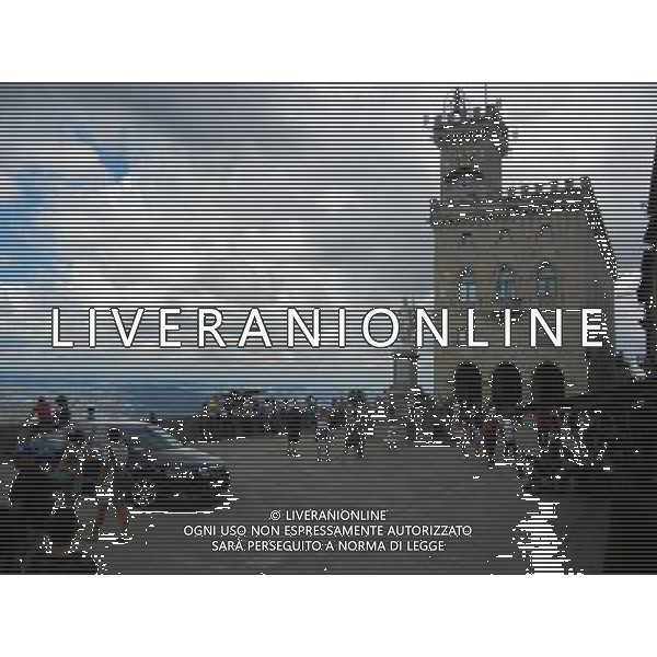 SAN MARINO NELLA FOTO PANORAMICHE DI SAN MARINO PALAZZO DEL GOVERNO AG ALDO LIVERANI SAS