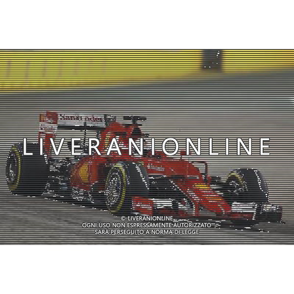 Sebastian Vettel (GER), Scuderia Ferrari 18.09.2015. Formula 1 World Championship, Rd 13, Singapore Grand Prix, Singapore, Singapore, Practice Day. AG ALDO LIVERANI SAS ONLY ITALY