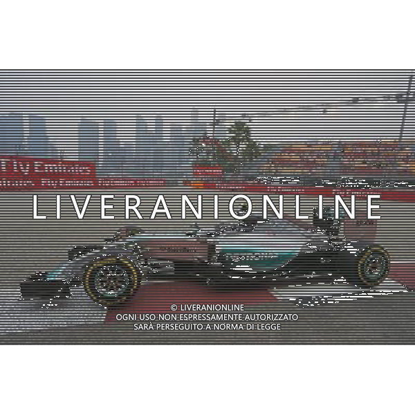 Nico Rosberg (GER) Mercedes AMG F1 W06. 18.09.2015. Formula 1 World Championship, Rd 13, Singapore Grand Prix, Singapore, Singapore, Practice Day. AG ALDO LIVERANI SAS ONLY ITALY
