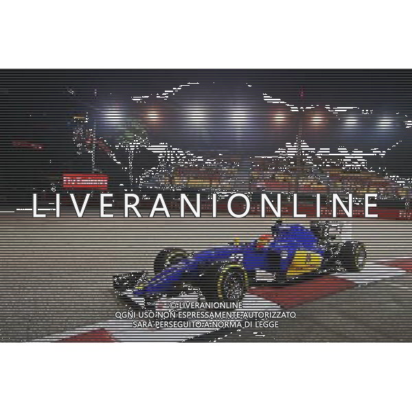 Felipe Nasr (BRA) Sauber C34. 18.09.2015. Formula 1 World Championship, Rd 13, Singapore Grand Prix, Singapore, Singapore, Practice Day. AG ALDO LIVERANI SAS ONLY ITALY