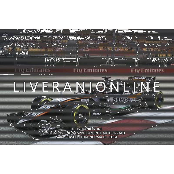 Nico Hulkenberg (GER) Sahara Force India F1 VJM08. 18.09.2015. Formula 1 World Championship, Rd 13, Singapore Grand Prix, Singapore, Singapore, Practice Day. AG ALDO LIVERANI SAS ONLY ITALY