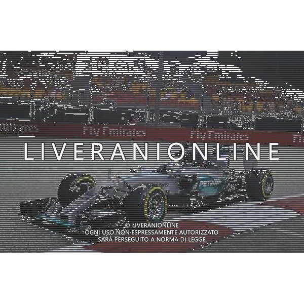 Lewis Hamilton (GBR) Mercedes AMG F1 W06. 18.09.2015. Formula 1 World Championship, Rd 13, Singapore Grand Prix, Singapore, Singapore, Practice Day. AG ALDO LIVERANI SAS ONLY ITALY