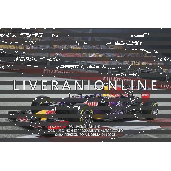 Daniel Ricciardo (AUS) Red Bull Racing RB11. 18.09.2015. Formula 1 World Championship, Rd 13, Singapore Grand Prix, Singapore, Singapore, Practice Day. AG ALDO LIVERANI SAS ONLY ITALY