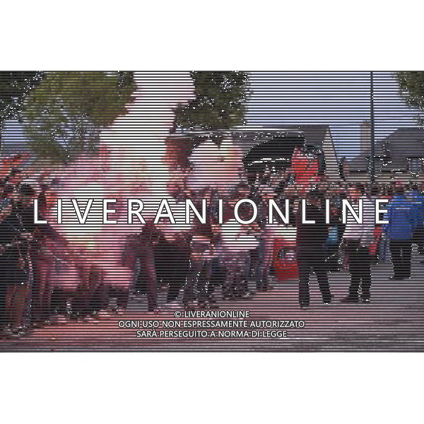 arrivee du bus Rennes - 18.09.2015 - Rennes / Lille - 6eme journee Ligue 1 Photo : Nolwenn Le Gouic / Icon Sport AG ALDO LIVERANI SAS ONLY ITALY