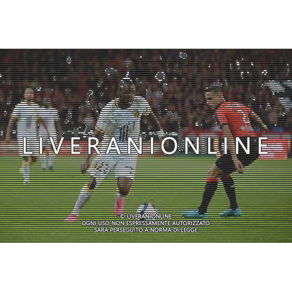 Junior TALLO / Mehdo ZEFFANE - 18.09.2015 - Rennes / Lille - 6eme journee Ligue 1 Photo : Nolwenn Le Gouic / Icon Sport AG ALDO LIVERANI SAS ONLY ITALY