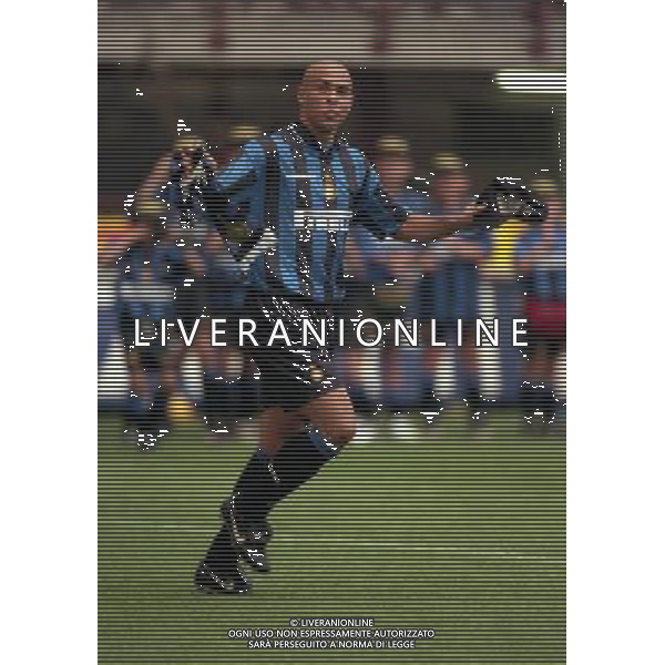 1997 PRESENTAZIONE DI RONALDO INTER NELLA FOTO Ronaldo Luís Nazário de Lima AG ALDO LIVERANI SAS