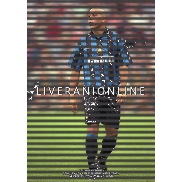 1997 PRESENTAZIONE DI RONALDO INTER NELLA FOTO Ronaldo Luís Nazário de Lima AG ALDO LIVERANI SAS