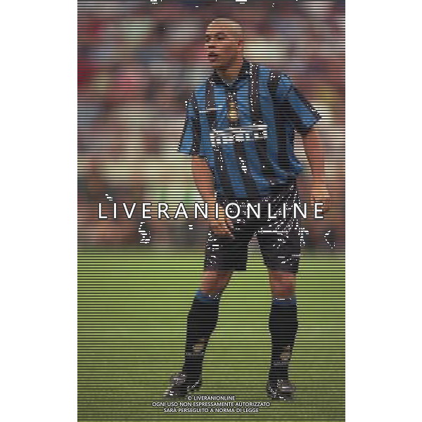 1997 PRESENTAZIONE DI RONALDO INTER NELLA FOTO Ronaldo Luís Nazário de Lima AG ALDO LIVERANI SAS