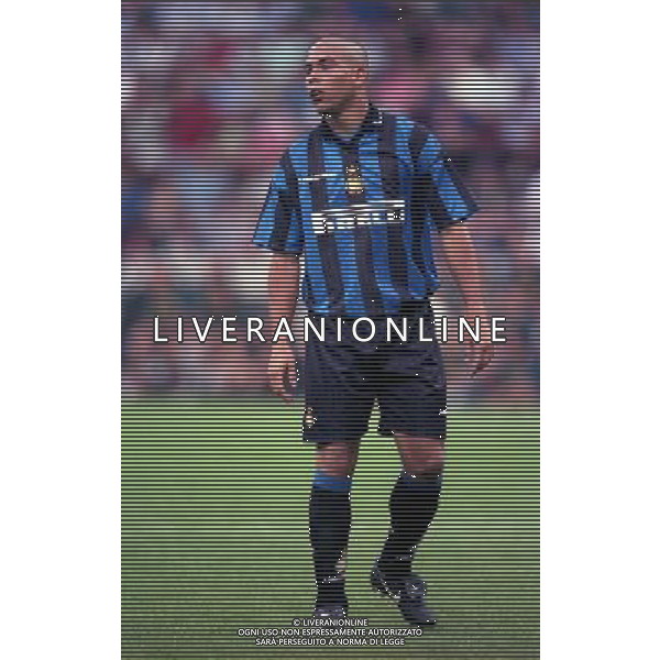 1997 PRESENTAZIONE DI RONALDO INTER NELLA FOTO Ronaldo Luís Nazário de Lima AG ALDO LIVERANI SAS