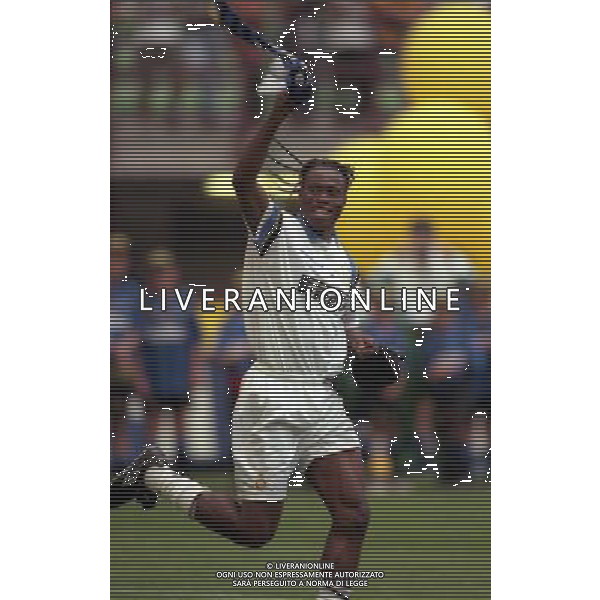 1997 PRESENTAZIONE DI RONALDO INTER NELLA FOTO TARIBO WEST AG ALDO LIVERANI SAS