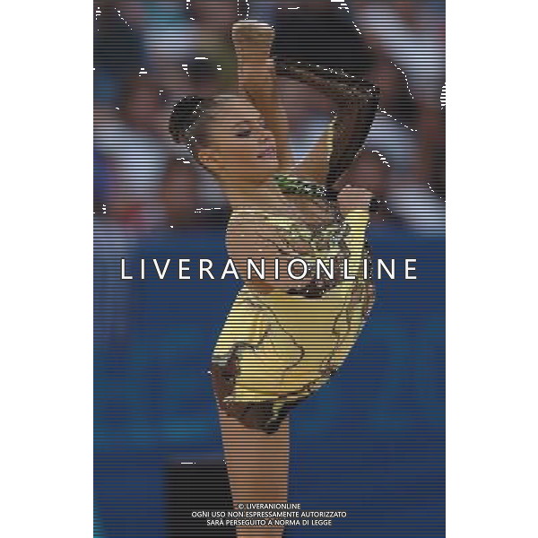Giochi Olimpici Atene 2004 Ginnastica ritmica nella foto Kabaeva Alina ph marco luzzani/ag aldo liverani s.a.s. 