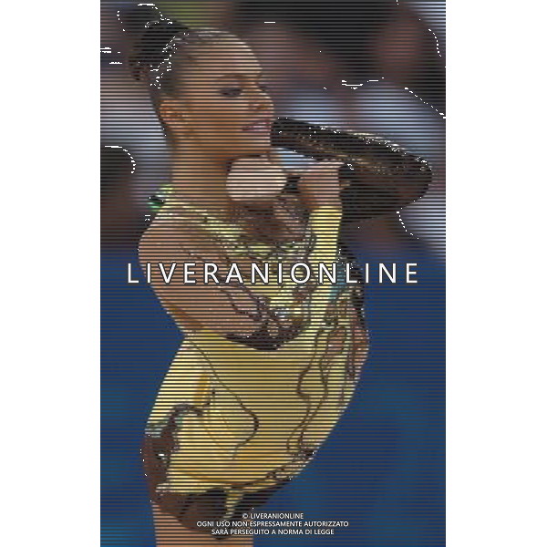 Giochi Olimpici Atene 2004 Ginnastica ritmica nella foto Kabaeva Alina ph marco luzzani/ag aldo liverani s.a.s. 