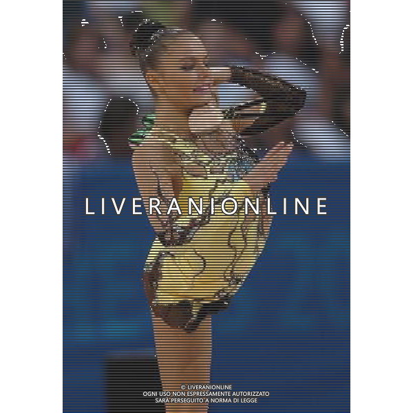 Giochi Olimpici Atene 2004 Ginnastica ritmica nella foto Kabaeva Alina ph marco luzzani/ag aldo liverani s.a.s. 