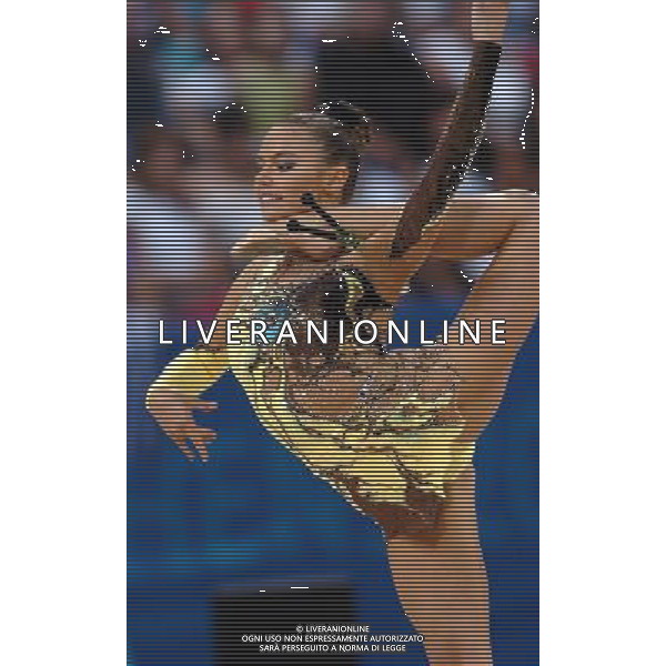 Giochi Olimpici Atene 2004 Ginnastica ritmica nella foto Kabaeva Alina ph marco luzzani/ag aldo liverani s.a.s. 