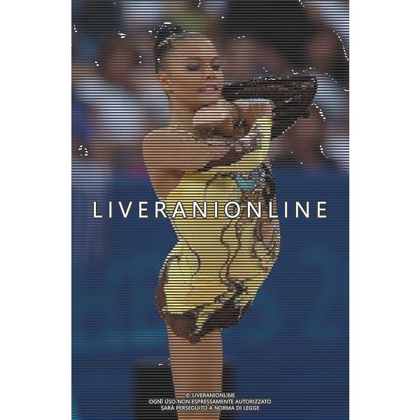 Giochi Olimpici Atene 2004 Ginnastica ritmica nella foto Kabaeva Alina ph marco luzzani/ag aldo liverani s.a.s. 