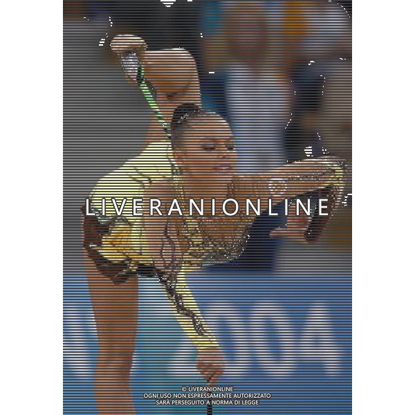 Giochi Olimpici Atene 2004 Ginnastica ritmica nella foto Kabaeva Alina ph marco luzzani/ag aldo liverani s.a.s. 