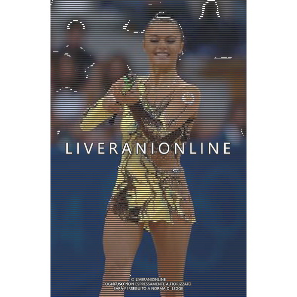 Giochi Olimpici Atene 2004 Ginnastica ritmica nella foto Kabaeva Alina ph marco luzzani/ag aldo liverani s.a.s. 