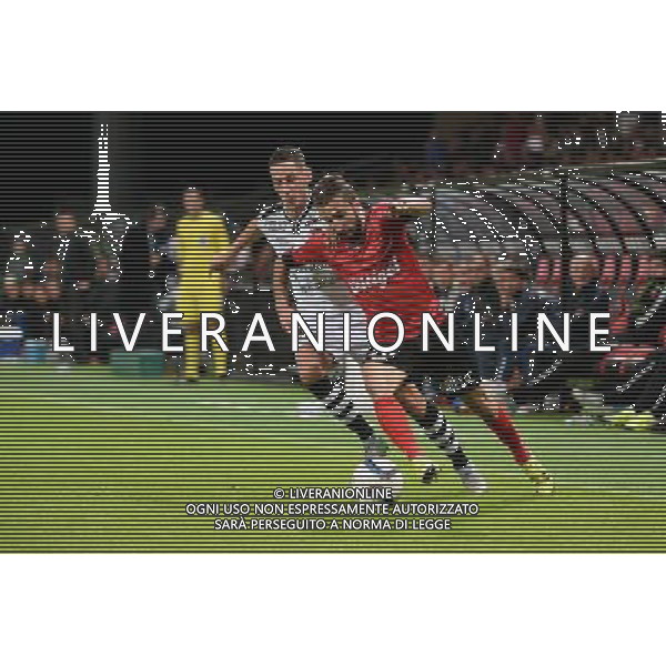 Nicolas BENEZET / Alexandre COEFF - 19.09.2015 - Guingamp / Gazelec Ajaccio - 6eme journee Ligue 1 Photo : Nolwenn Le Gouic / Icon Sport AG ALDO LIVERANI SAS ONLY ITALY