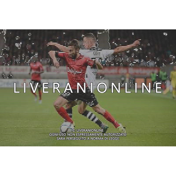 Nicolas BENEZET / Alexandre COEFF - 19.09.2015 - Guingamp / Gazelec Ajaccio - 6eme journee Ligue 1 Photo : Nolwenn Le Gouic / Icon Sport AG ALDO LIVERANI SAS ONLY ITALY