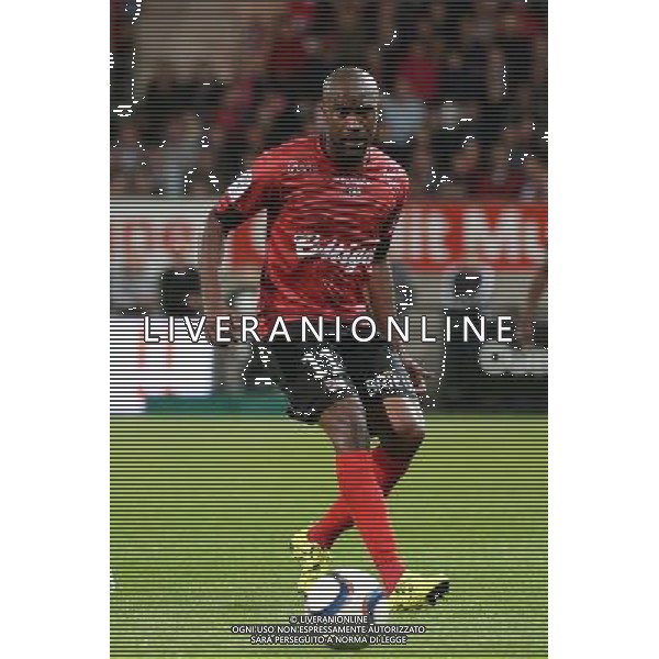 Sloan PRIVAT - 19.09.2015 - Guingamp / Gazelec Ajaccio - 6eme journee Ligue 1 Photo : Nolwenn Le Gouic / Icon Sport AG ALDO LIVERANI SAS ONLY ITALY