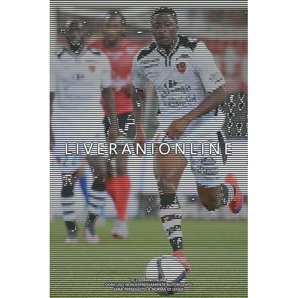 Kevin MAYI - 19.09.2015 - Guingamp / Gazelec Ajaccio - 6eme journee Ligue 1 Photo : Nolwenn Le Gouic / Icon Sport AG ALDO LIVERANI SAS ONLY ITALY