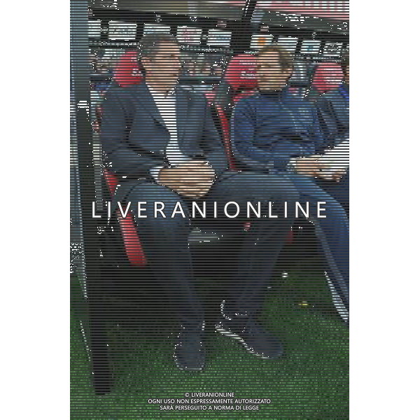 Thierry LAURET - 19.09.2015 - Guingamp / Gazelec Ajaccio - 6eme journee Ligue 1 Photo : Nolwenn Le Gouic / Icon Sport AG ALDO LIVERANI SAS ONLY ITALY