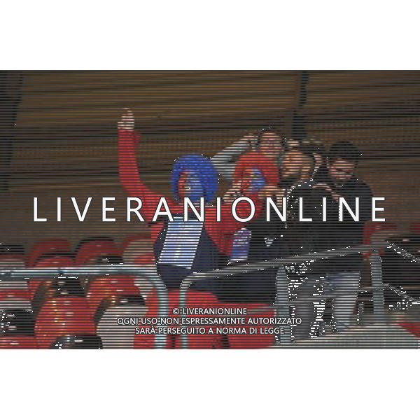 supporters Gazelec Ajaccio - 19.09.2015 - Guingamp / Gazelec Ajaccio - 6eme journee Ligue 1 Photo : Nolwenn Le Gouic / Icon Sport AG ALDO LIVERANI SAS ONLY ITALY