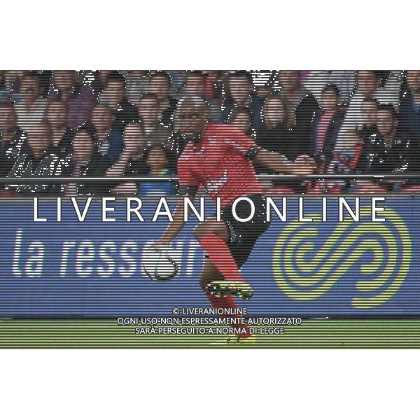 Sloan PRIVAT - 19.09.2015 - Guingamp / Gazelec Ajaccio - 6eme journee Ligue 1 Photo : Nolwenn Le Gouic / Icon Sport AG ALDO LIVERANI SAS ONLY ITALY