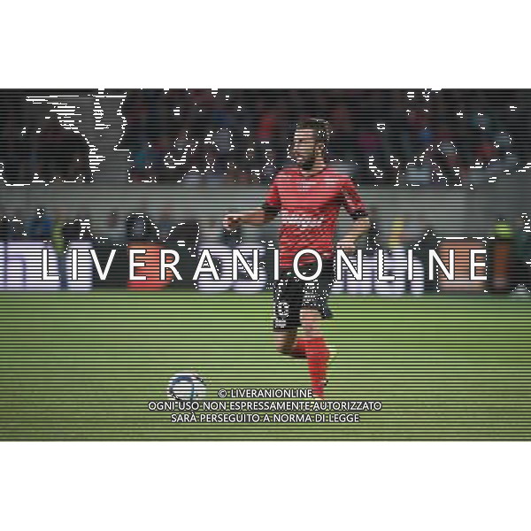 Nicolas BENEZET - 19.09.2015 - Guingamp / Gazelec Ajaccio - 6eme journee Ligue 1 Photo : Nolwenn Le Gouic / Icon Sport AG ALDO LIVERANI SAS ONLY ITALY
