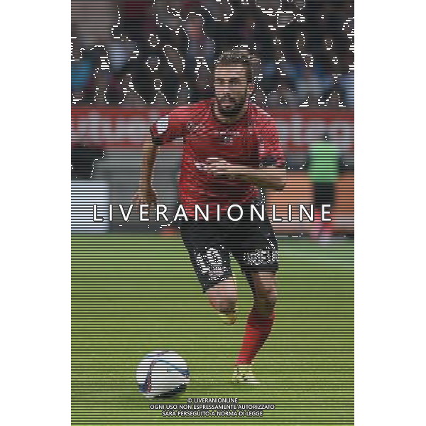 Nicolas BENEZET - 19.09.2015 - Guingamp / Gazelec Ajaccio - 6eme journee Ligue 1 Photo : Nolwenn Le Gouic / Icon Sport AG ALDO LIVERANI SAS ONLY ITALY