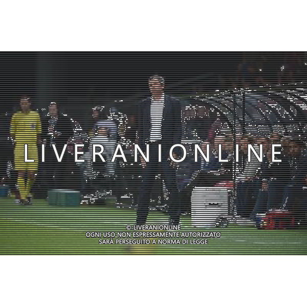 Thierry LAURET - 19.09.2015 - Guingamp / Gazelec Ajaccio - 6eme journee Ligue 1 Photo : Nolwenn Le Gouic / Icon Sport AG ALDO LIVERANI SAS ONLY ITALY