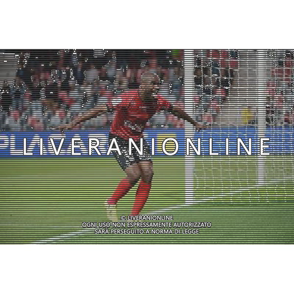 joie Sloan PRIVAT - 19.09.2015 - Guingamp / Gazelec Ajaccio - 6eme journee Ligue 1 Photo : Nolwenn Le Gouic / Icon Sport AG ALDO LIVERANI SAS ONLY ITALY