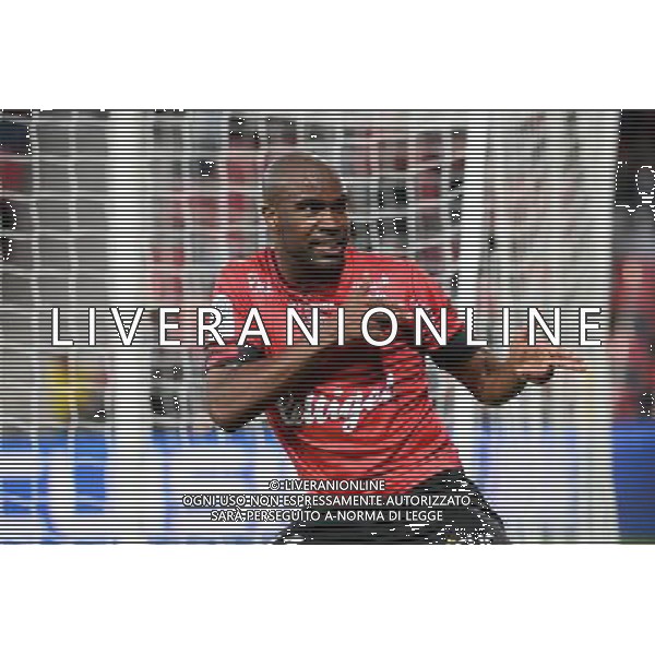 joie Sloan PRIVAT - 19.09.2015 - Guingamp / Gazelec Ajaccio - 6eme journee Ligue 1 Photo : Nolwenn Le Gouic / Icon Sport AG ALDO LIVERANI SAS ONLY ITALY