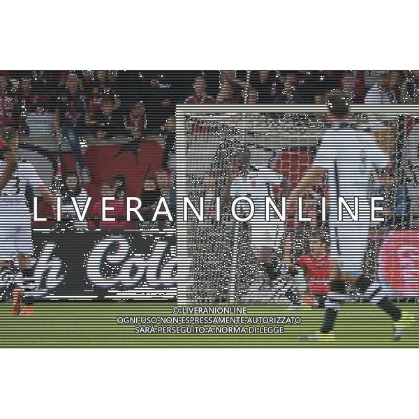 joie Kader MANGANE - 19.09.2015 - Guingamp / Gazelec Ajaccio - 6eme journee Ligue 1 Photo : Nolwenn Le Gouic / Icon Sport AG ALDO LIVERANI SAS ONLY ITALY