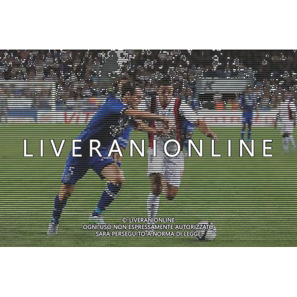 Sebastien Squilacci / Hatem Ben Arfa - 19.09.2015 - Bastia / Nice - 6eme journee de Ligue 1 Photo : Michel Maestracci / Icon Sport AG ALDO LIVERANI SAS ONLY ITALY