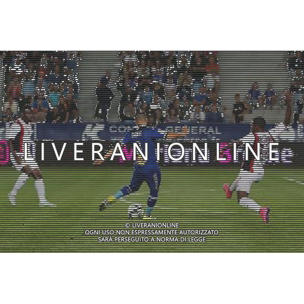 Goal Gael Danic - 19.09.2015 - Bastia / Nice - 6eme journee de Ligue 1 Photo : Michel Maestracci / Icon Sport AG ALDO LIVERANI SAS ONLY ITALY