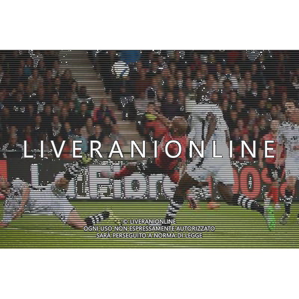 but Jimmy BRIAND - 19.09.2015 - Guingamp / Gazelec Ajaccio - 6eme journee Ligue 1 Photo : Nolwenn Le Gouic / Icon Sport AG ALDO LIVERANI SAS ONLY ITALY