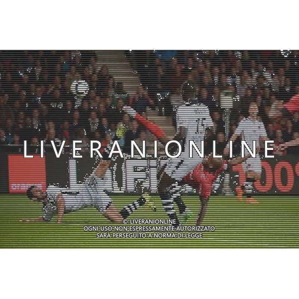but Jimmy BRIAND - 19.09.2015 - Guingamp / Gazelec Ajaccio - 6eme journee Ligue 1 Photo : Nolwenn Le Gouic / Icon Sport AG ALDO LIVERANI SAS ONLY ITALY