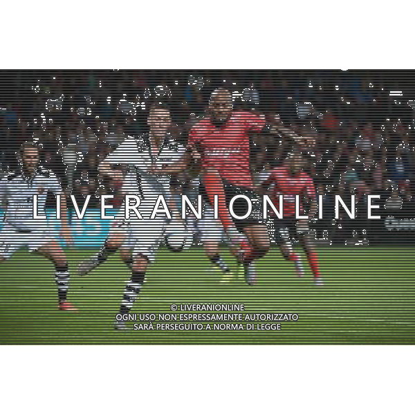 Jimmy BRIAND / Alexandre COEFF - 19.09.2015 - Guingamp / Gazelec Ajaccio - 6eme journee Ligue 1 Photo : Nolwenn Le Gouic / Icon Sport AG ALDO LIVERANI SAS ONLY ITALY