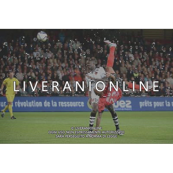 Jimmy BRIAND / Kader MANGANE - 19.09.2015 - Guingamp / Gazelec Ajaccio - 6eme journee Ligue 1 Photo : Nolwenn Le Gouic / Icon Sport AG ALDO LIVERANI SAS ONLY ITALY