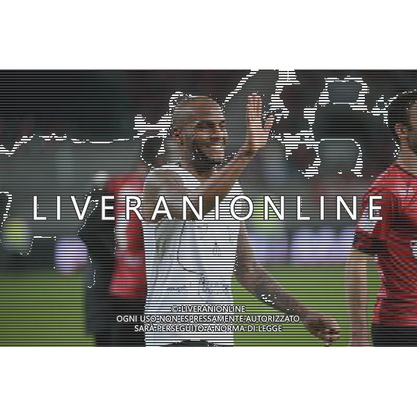 joie Jimmy BRIAND - 19.09.2015 - Guingamp / Gazelec Ajaccio - 6eme journee Ligue 1 Photo : Nolwenn Le Gouic / Icon Sport AG ALDO LIVERANI SAS ONLY ITALY