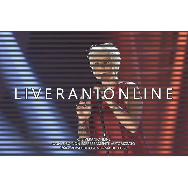 Roma - 18/09/2015 - Studi Rai Studios - Trasmissione TV \' Tale e Quale Show \' - nella foto: Laura Freddi interpreta Malika Ayane / Ph. Fabrizio Corradetti - Ag. Aldo Liverani sas