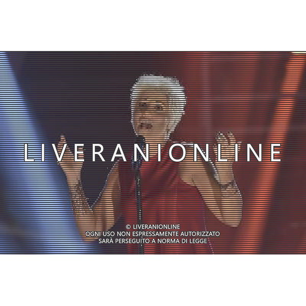 Roma - 18/09/2015 - Studi Rai Studios - Trasmissione TV \' Tale e Quale Show \' - nella foto: Laura Freddi interpreta Malika Ayane / Ph. Fabrizio Corradetti - Ag. Aldo Liverani sas
