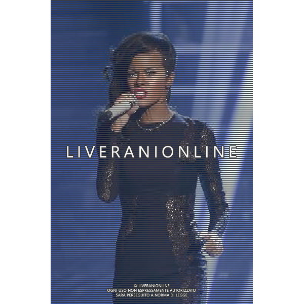 Roma - 18/09/2015 - Studi Rai Studios - Trasmissione TV \' Tale e Quale Show \' - nella foto: Bianca Guaccero interpreta Rihanna / Ph. Fabrizio Corradetti - Ag. Aldo Liverani sas