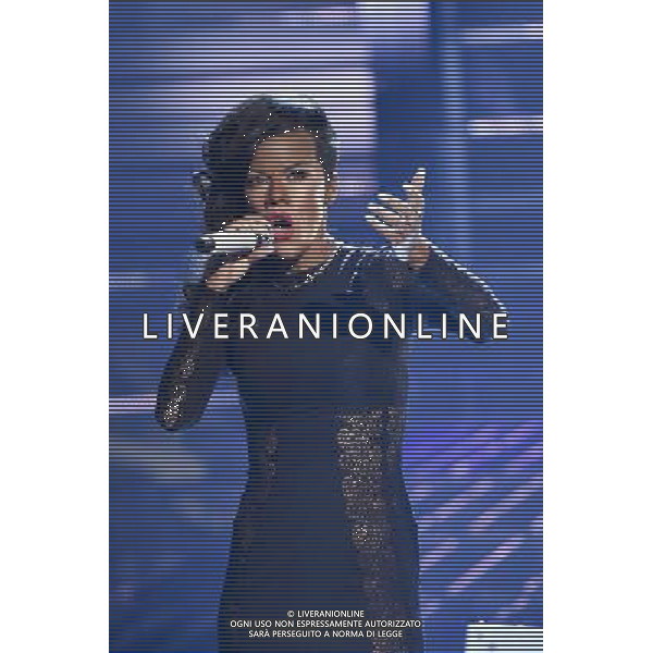 Roma - 18/09/2015 - Studi Rai Studios - Trasmissione TV \' Tale e Quale Show \' - nella foto: Bianca Guaccero interpreta Rihanna / Ph. Fabrizio Corradetti - Ag. Aldo Liverani sas