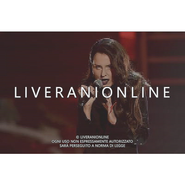 Roma - 18/09/2015 - Studi Rai Studios - Trasmissione TV \' Tale e Quale Show \' - nella foto: Giulia Luzi interpreta Lorde / Ph. Fabrizio Corradetti - Ag. Aldo Liverani sas