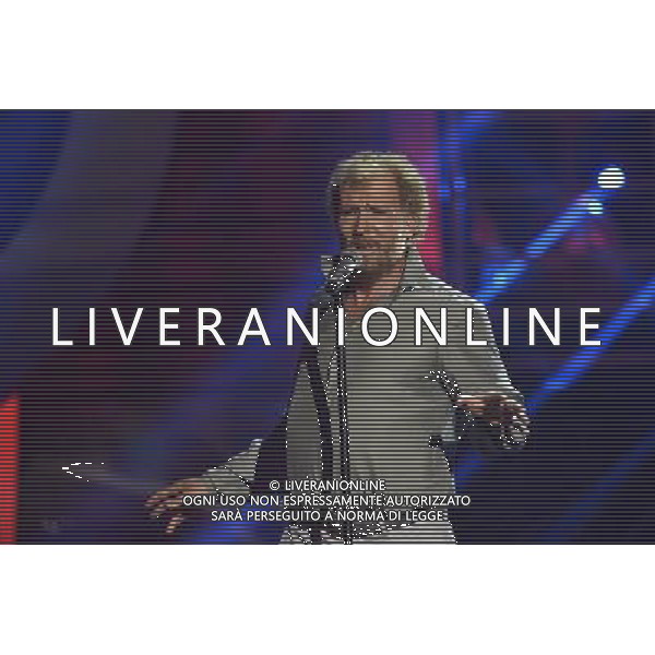 Roma - 18/09/2015 - Studi Rai Studios - Trasmissione TV \' Tale e Quale Show \' - nella foto: Walter Nudo interpreta Joe Cocker / Ph. Fabrizio Corradetti - Ag. Aldo Liverani sas